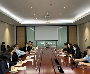覃建华总裁带队赴邮储银行四川省分行交流座谈
